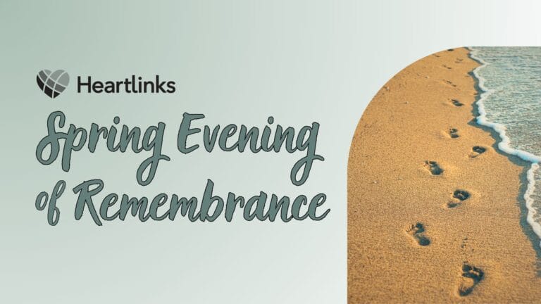 2025 Spring Evening of Remembrance Facebook Event Cover - simple 2025 heartlinks spring evening of remembrance